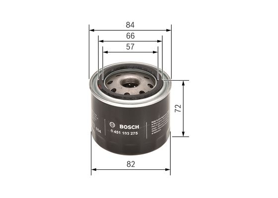 Bosch Oliefilter 0 451 103 275