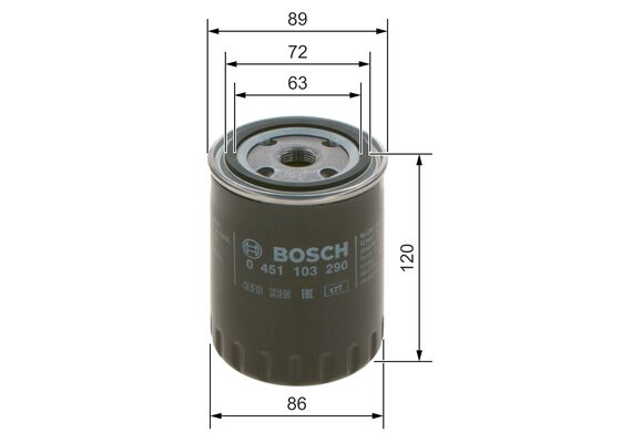 Bosch Oliefilter 0 451 103 290