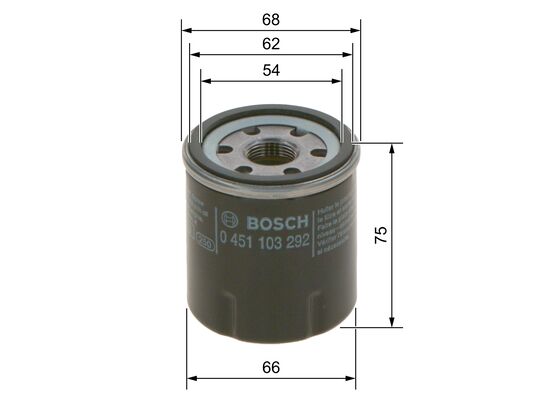 Bosch Oliefilter 0 451 103 292