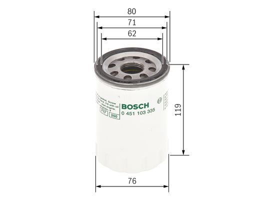 Bosch Oliefilter 0 451 103 335