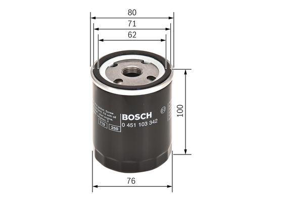 Bosch Oliefilter 0 451 103 342