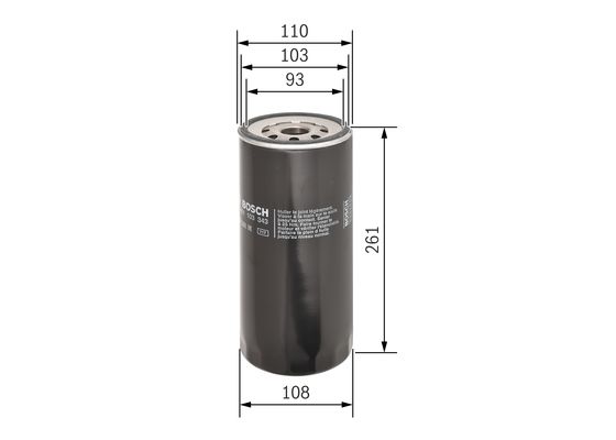 Bosch Oliefilter 0 451 103 343