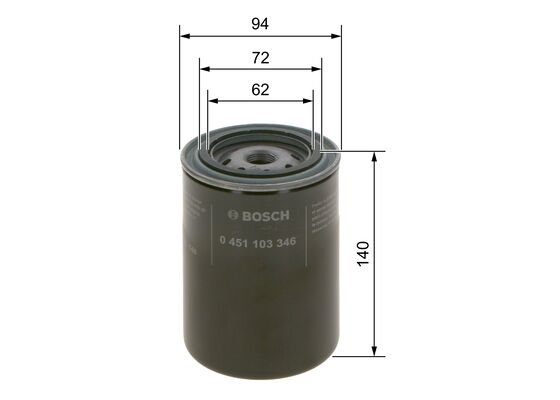 Bosch Oliefilter 0 451 103 346