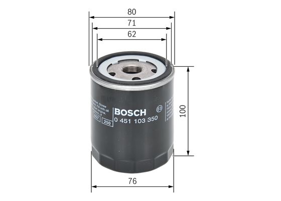 Bosch Oliefilter 0 451 103 350