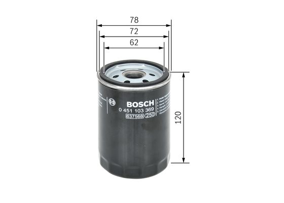 Bosch Oliefilter 0 451 103 369