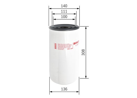 Bosch Oliefilter 0 451 403 208