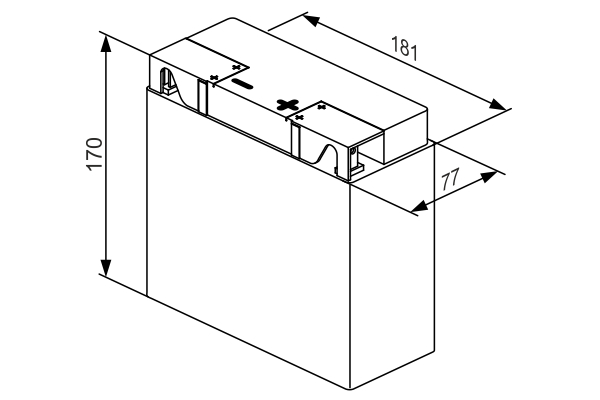 Bosch Accu 0 986 122 634
