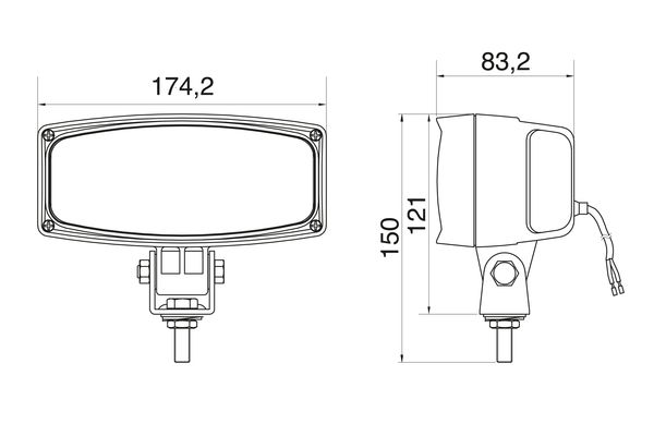 Bosch Werklamp 0 986 310 934