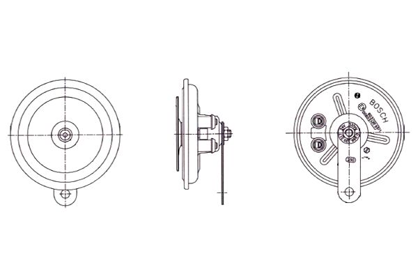 Bosch Claxon 0 986 320 317