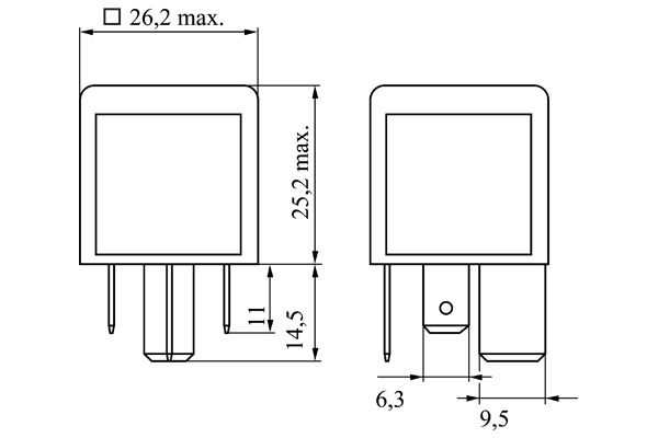 Bosch Relais 0 986 332 002