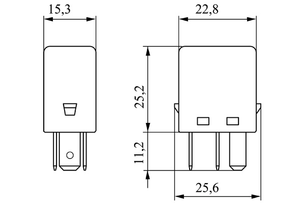 Bosch Relais 0 986 332 010