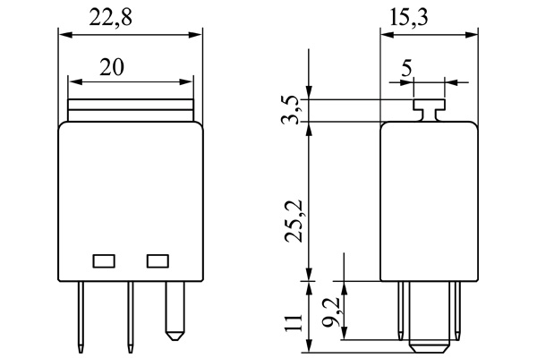 Bosch Relais 0 986 332 052