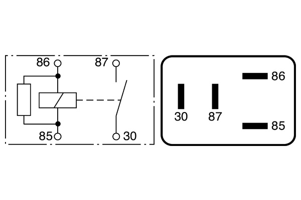 Bosch Relais 0 986 332 070