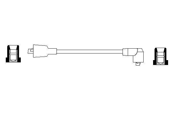 Bosch Bougiekabel 0 986 356 040
