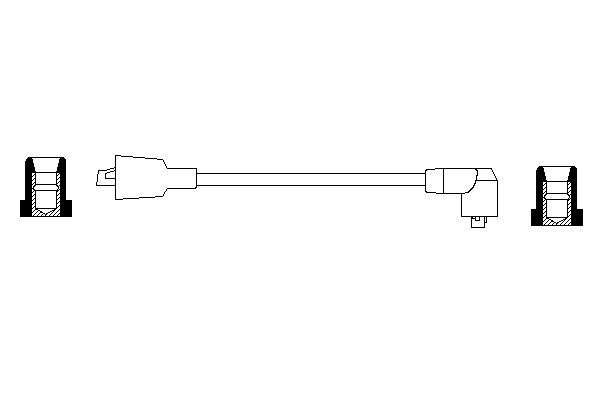 Bosch Bougiekabel 0 986 356 040