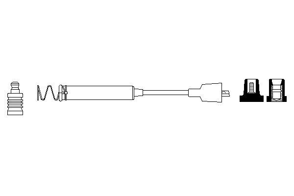 Bosch Bougiekabel 0 986 356 080