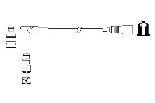 Bosch Bougiekabel 0 986 357 710