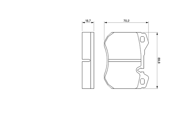 Bosch Remblokset 0 986 424 053