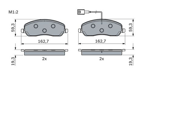 Bosch Remblokset 0 986 424 084