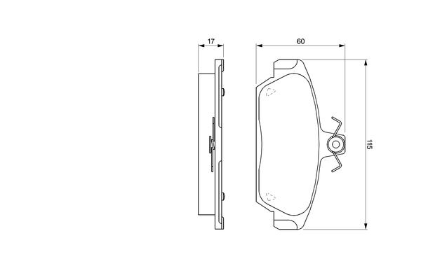 Bosch Remblokset 0 986 424 092