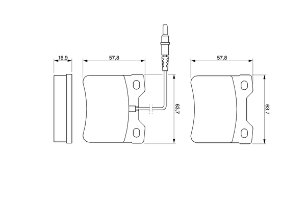 Bosch Remblokset 0 986 494 000