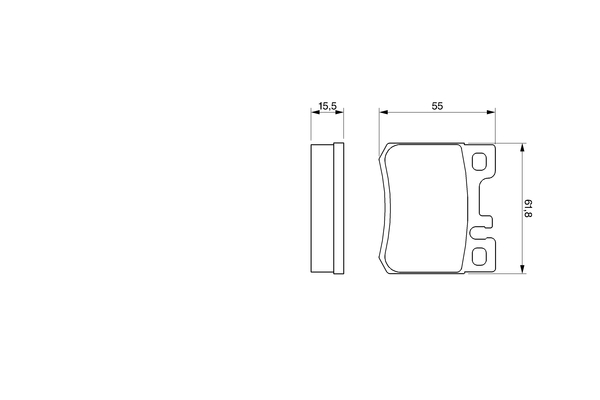Bosch Remblokset 0 986 424 358