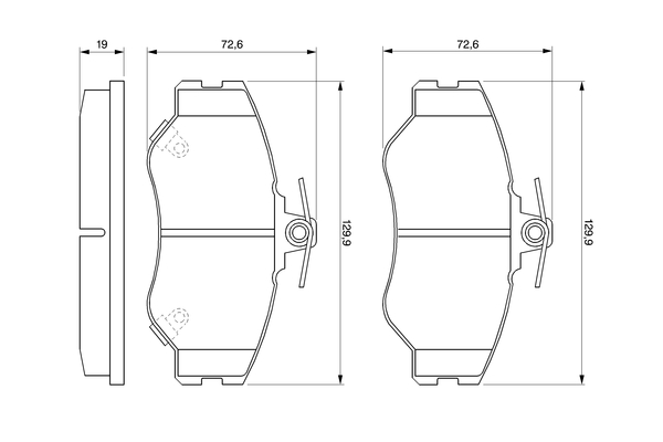 Bosch Remblokset 0 986 424 368