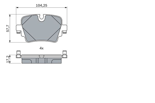 Bosch Remblokset 0 986 424 623