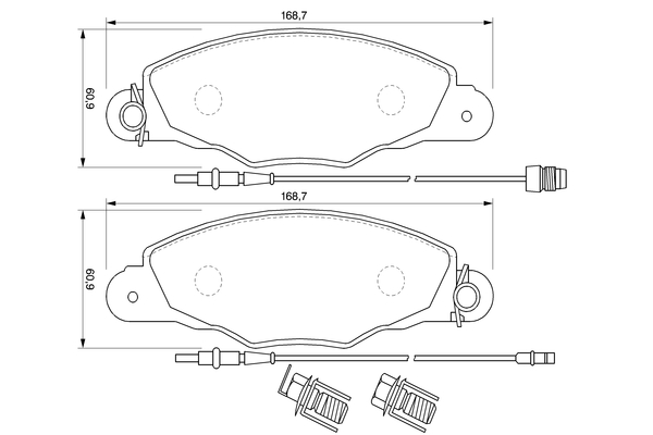 Bosch Remblokset 0 986 424 746