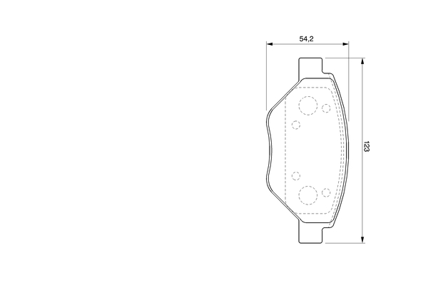 Bosch Remblokset 0 986 424 774
