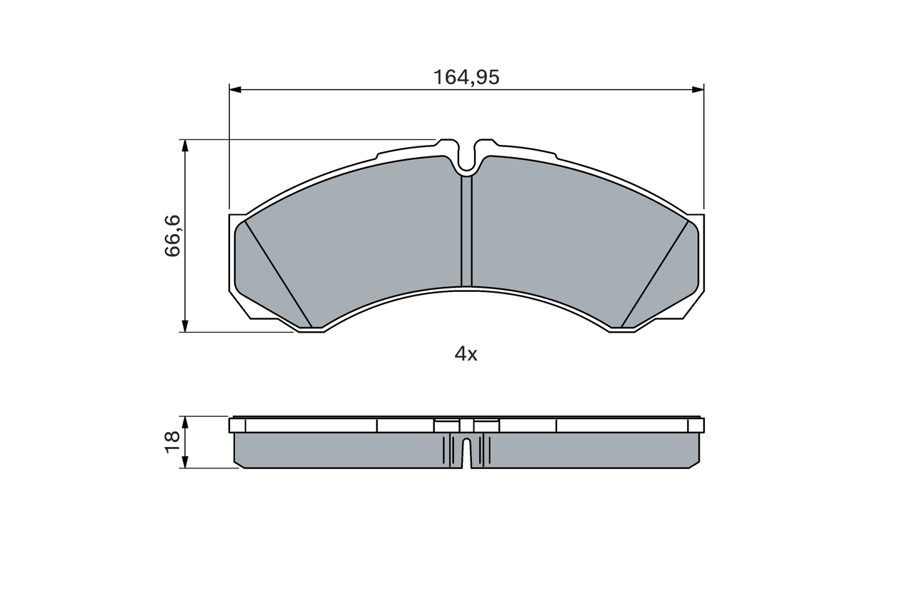 Bosch Remblokset 0 986 424 833
