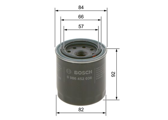 Bosch Oliefilter 0 986 452 036