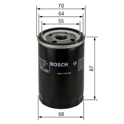 Bosch Oliefilter 0 986 452 041