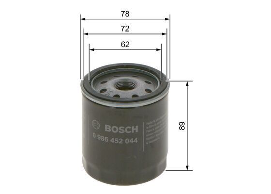 Bosch Oliefilter 0 986 452 044