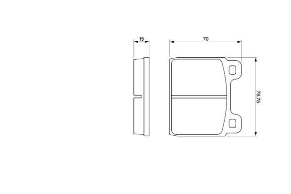 Bosch Remblokset 0 986 460 113