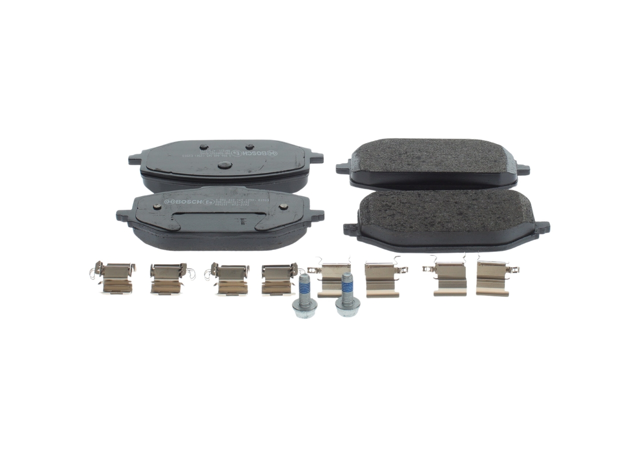 Remblokkenset, schijfrem Bosch 0 986 460 165