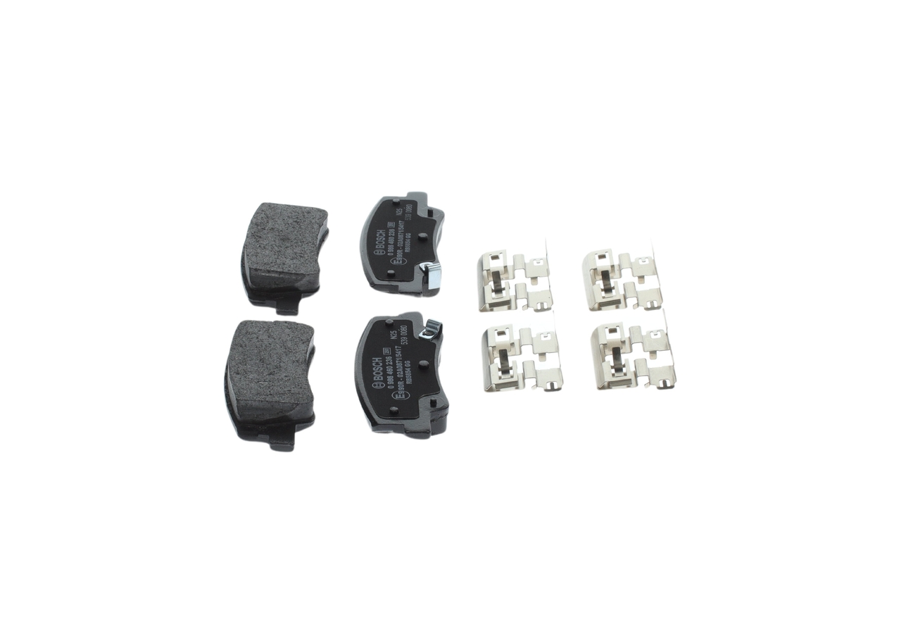 Bosch Remblokkenset, schijfrem 0 986 460 236