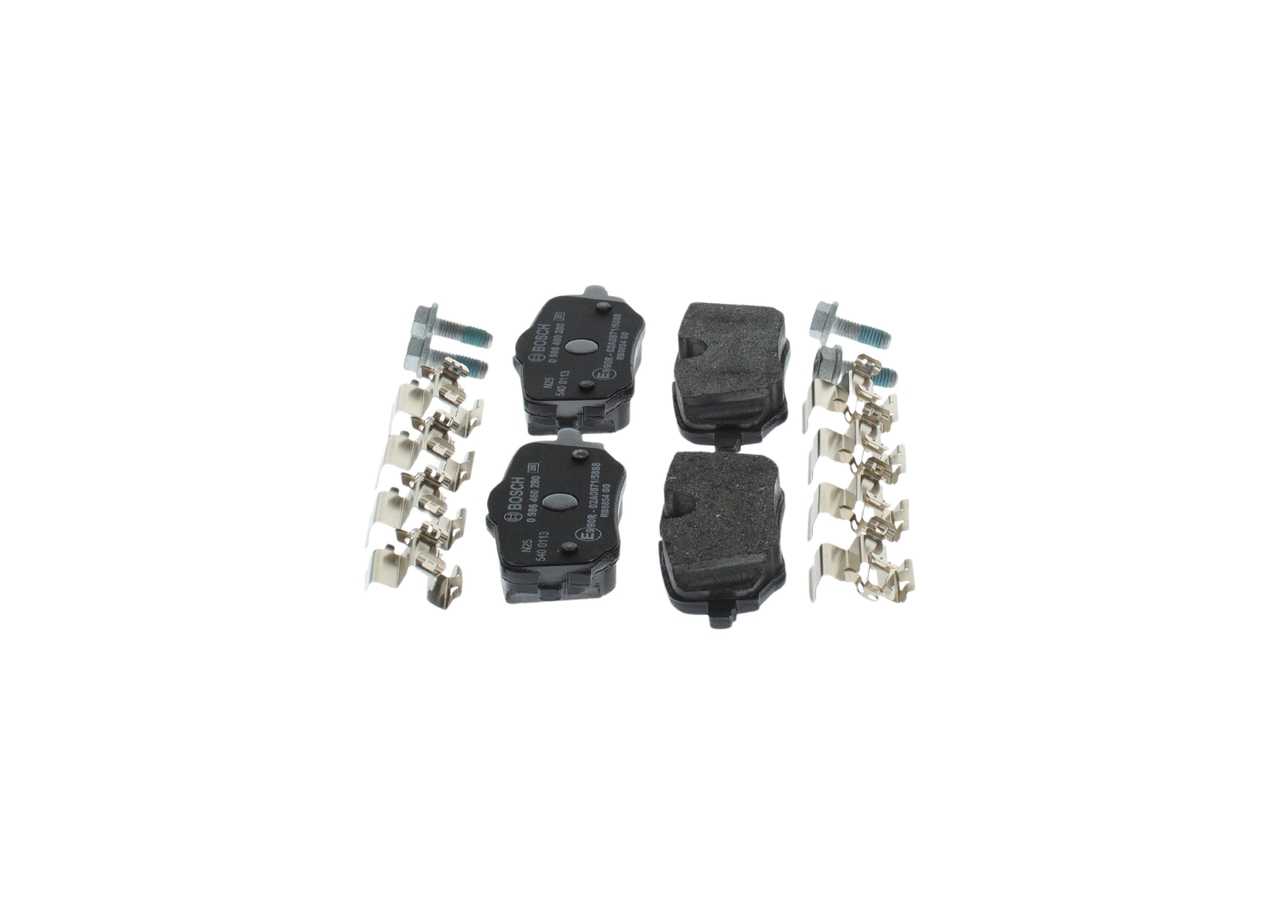 Bosch Remblokkenset, schijfrem 0 986 460 280