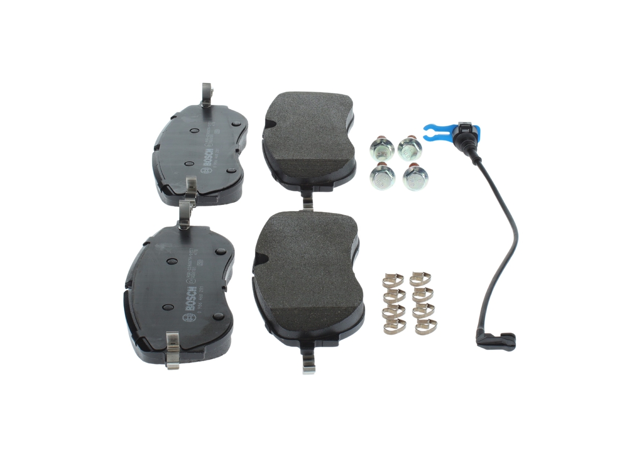 Bosch Remblokkenset, schijfrem 0 986 460 281