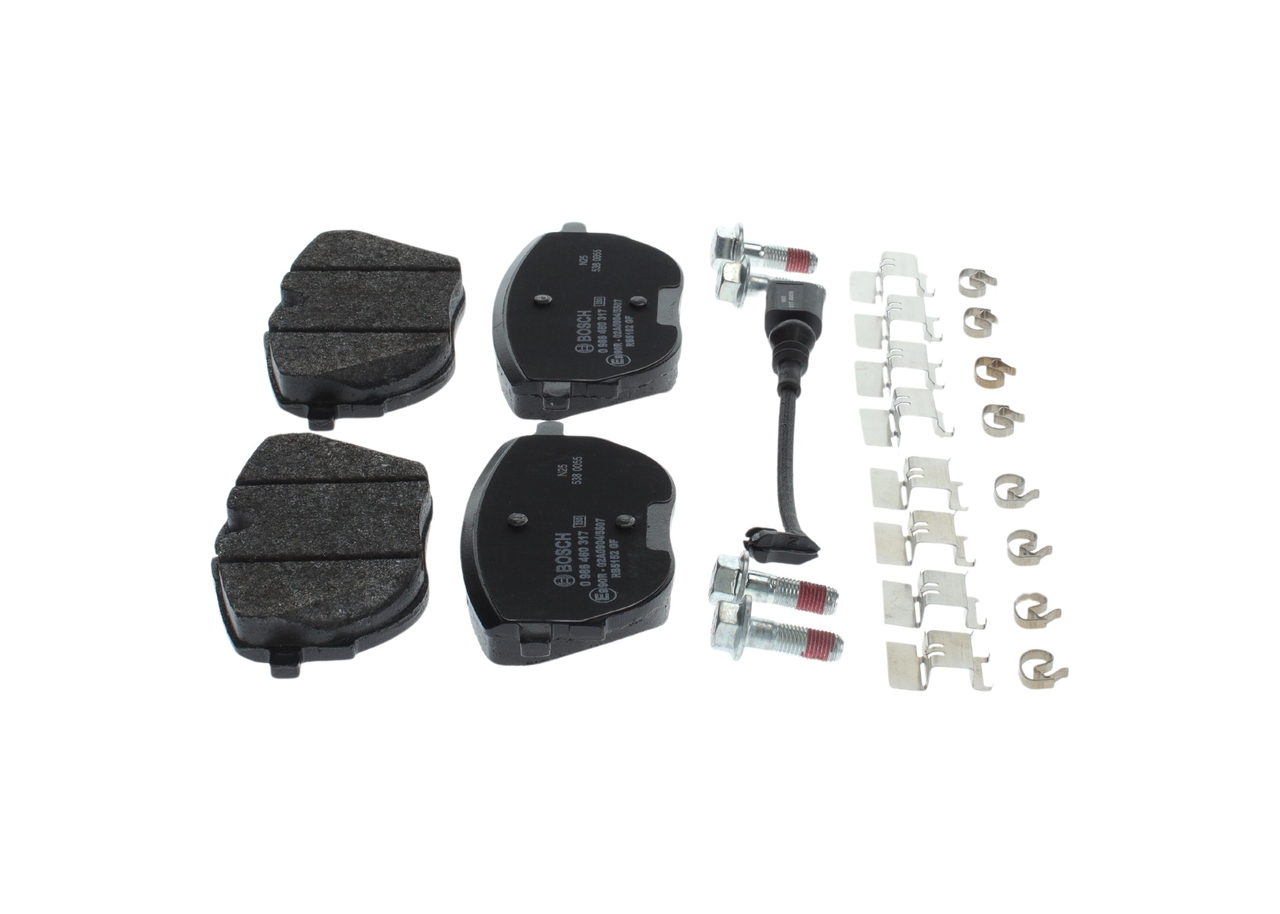 Bosch Remblokkenset, schijfrem 0 986 460 317