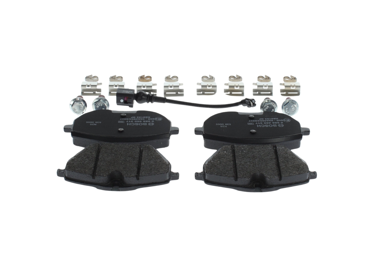 Bosch Remblokkenset, schijfrem 0 986 460 317