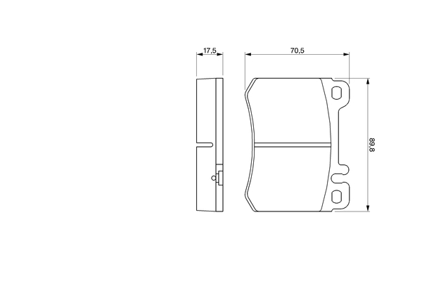 Bosch Remblokset 0 986 460 959