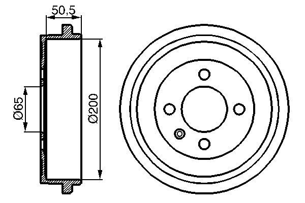 Bosch Remtrommel 0 986 477 106