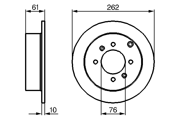 Remschijven Bosch 0 986 479 125