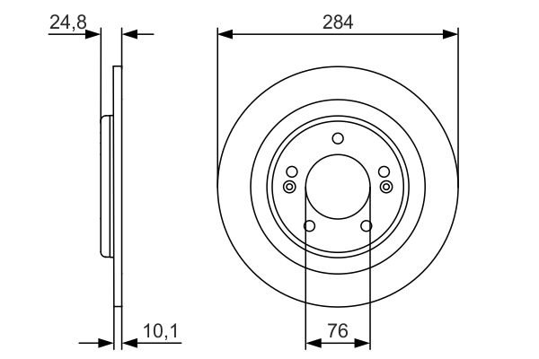 Bosch Remschijven 0 986 479 A13