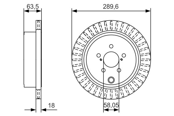 Bosch Remschijven 0 986 479 A83