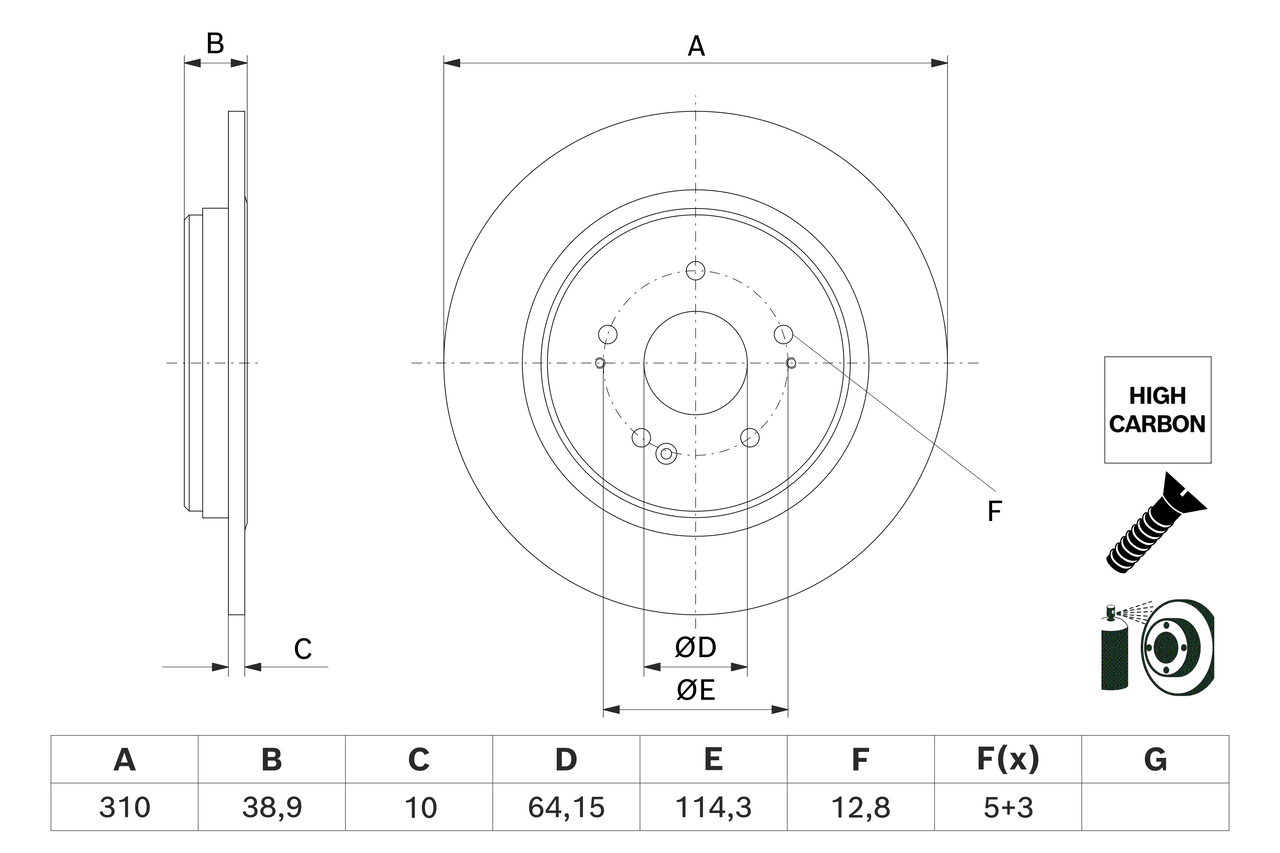 Remschijven Bosch 0 986 479 H57