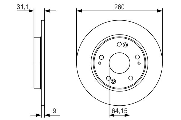 Remschijven Bosch 0 986 479 V21