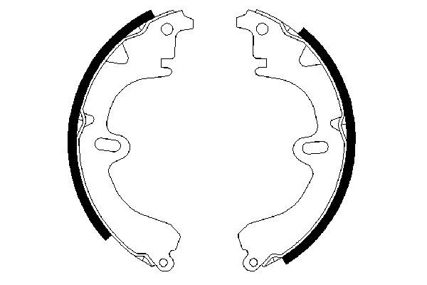 Bosch Remschoen set 0 986 487 277