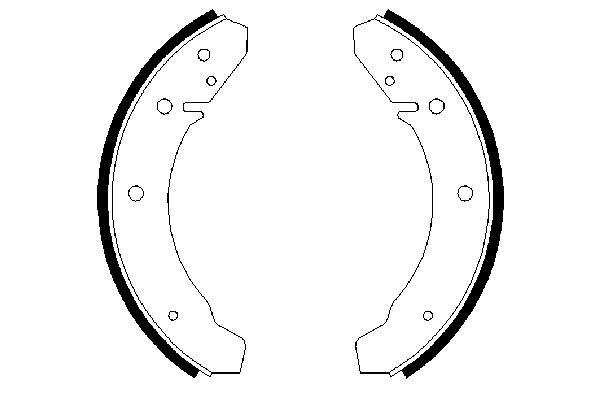 Bosch Remschoen set 0 986 487 367